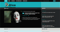 Desktop Screenshot of afriem.org
