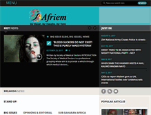 Tablet Screenshot of afriem.org